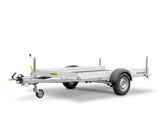 Aanhangwagen Transporter voor kleine voertuigen en motoren, max. 3 motorfietsen in detail