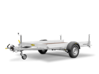 Aanhangwagen Transporter voor kleine voertuigen en motoren, max. 3 motorfietsen in detail