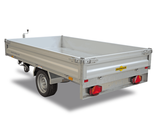 Trailer Rear tipper (single axle) in detail