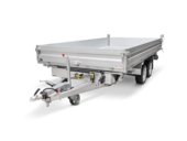 Trailer 3-Way tipper Alu in detail