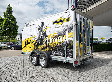 Gesloten aanhangwagen