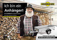 Motiv Privatmann der Kampagne „Ich bin ein Anhänger“ Motiv Privatmann der Kampagne „Ich bin ein Anhänger“