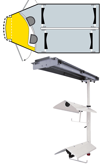 Sattelhalter in Westernausführung Sattelhalter in Westernausführung