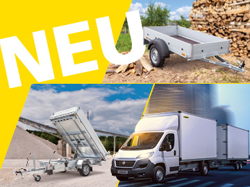 Anhänger-Neuheiten der Humbaur GmbH