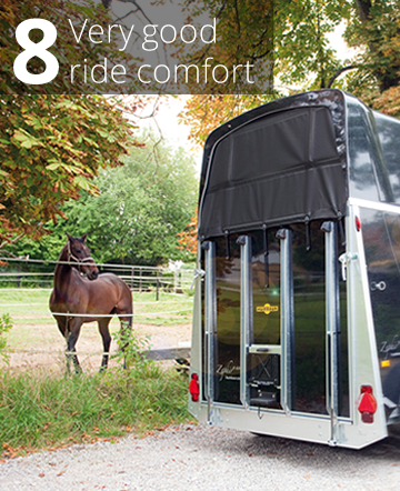 Very good ride comfort