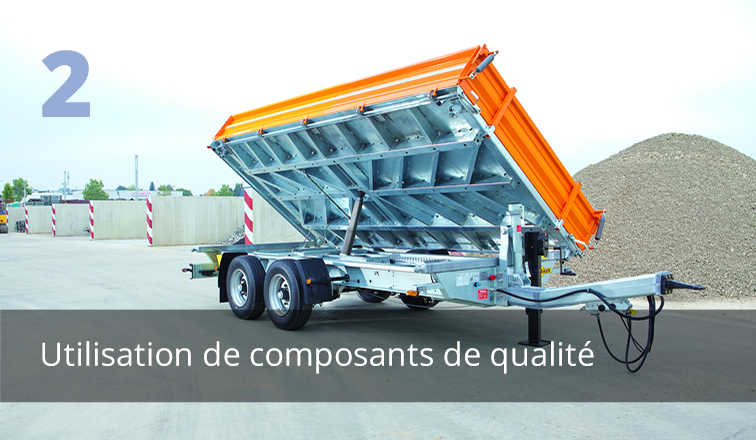 Utilisation de composants de qualité