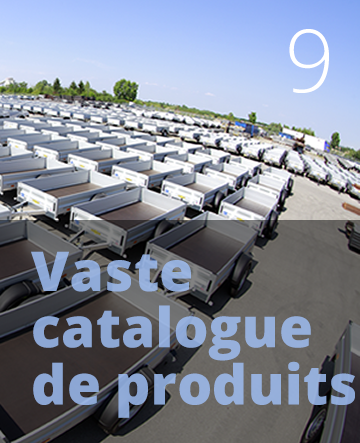 Vaste catalogue de produits