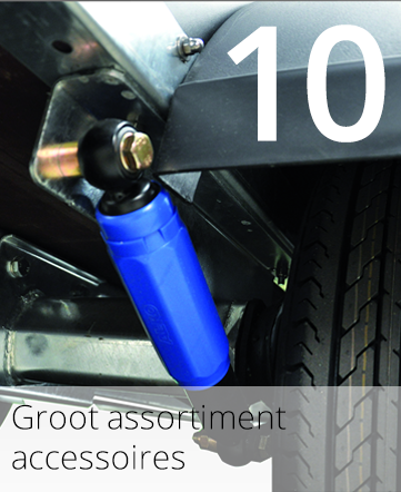 Groot assortiment accessoires