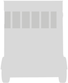 Single axle sandwich PurFerro silhouette backside