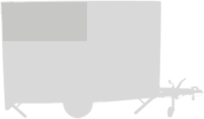 Single axle sandwich PurFerro silhouette sideview